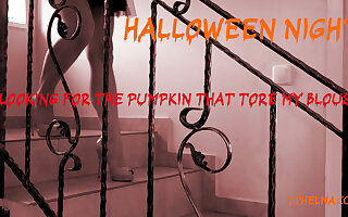 looking for the pumpkin that tore my blouse